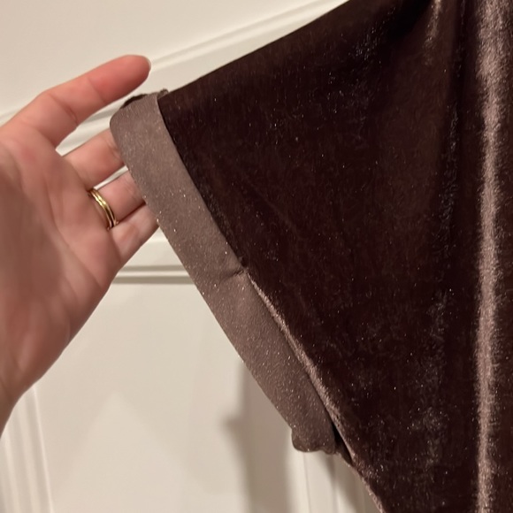 Wishlist crushed velvet over sized short sleeve top - Picture 2 of 8